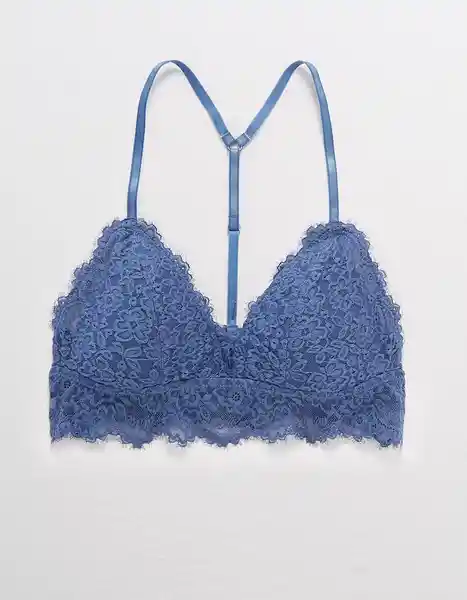 Bralette Aerie Azul Talla X-Large American Eagle 16942160