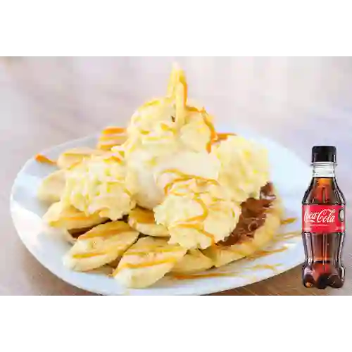Combo Waffle Nutella + Coca Cola Original 250ML