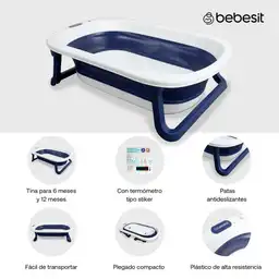 Bebesit Bañera Plegable Jelly Green