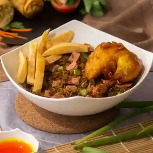 Arroz a la valenciana mediano