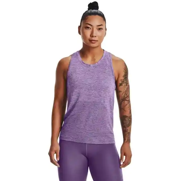 Under Armour Camiseta Stride Mujer Morado SM Ref: 1375697-571