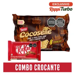 Combo Cocosette 8 Und + Kit Kat