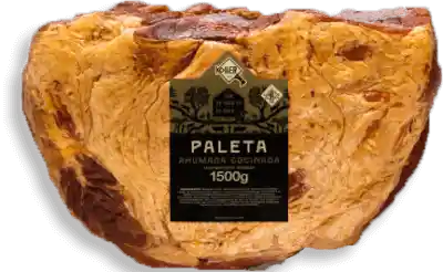 Paleta ahumada cocinada