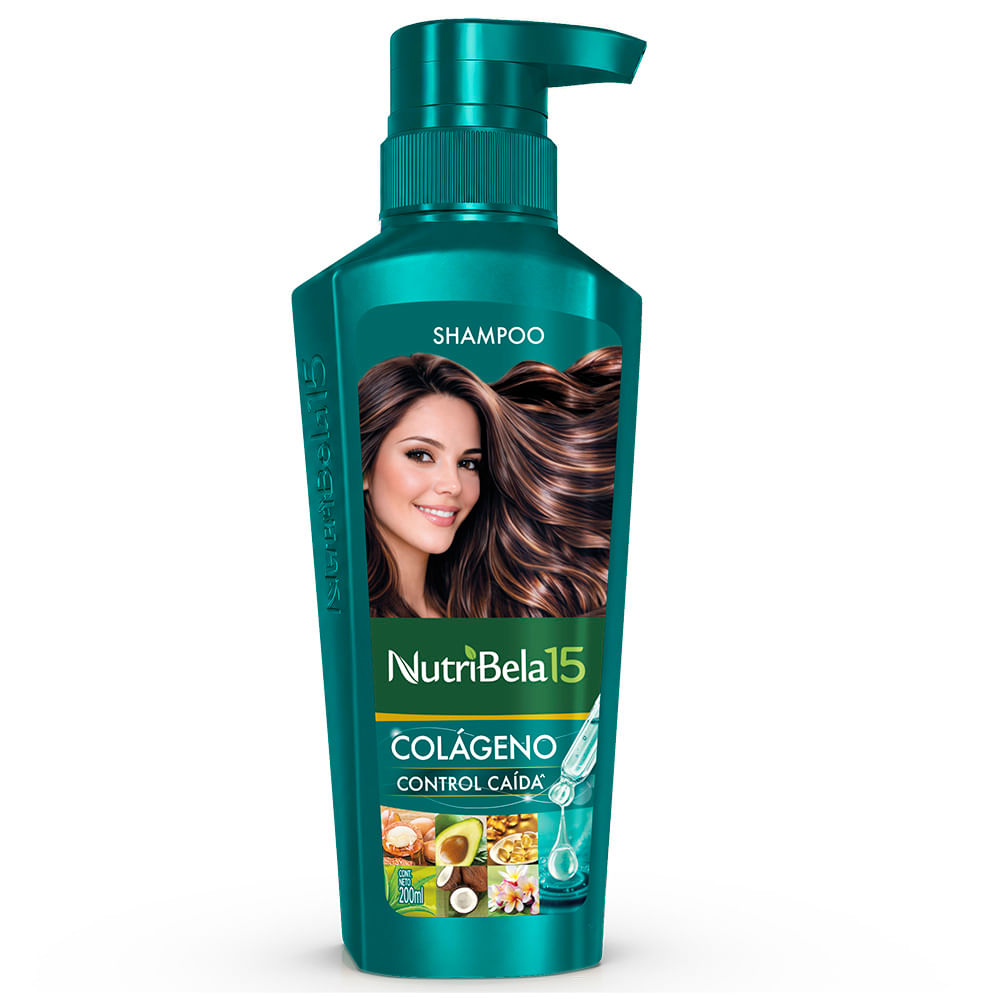 Nutribela Shampoo Colageno Frasco 200 ml