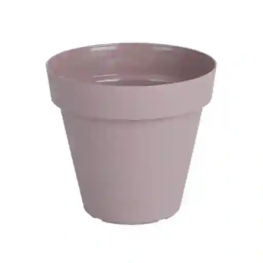 Maceta Plástica Capri Taupe Outzen