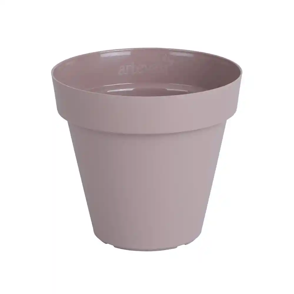 Maceta Plástica Capri Taupe Outzen