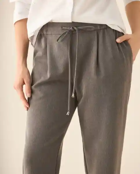 Pantalón Gris Humo Claro Talla 6 433G010 Esprit