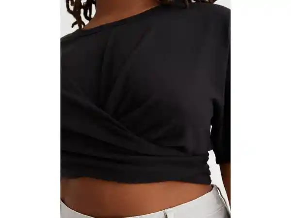 American Eagle Camiseta Crop la Espalda Especial Real Small