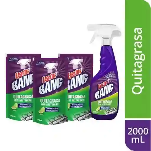 Easy Off Quitagrasa Pistola 500 Ml + Doy Pack