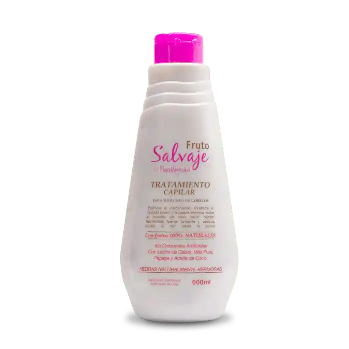 Fruto Salvaje Tratamiento Capilar Leche de Cabra de Coco 600 mL