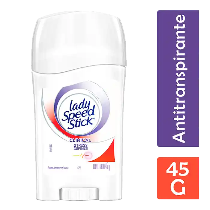 Lady Speed Stick Desodorante Clinical Stress Defense en Barra