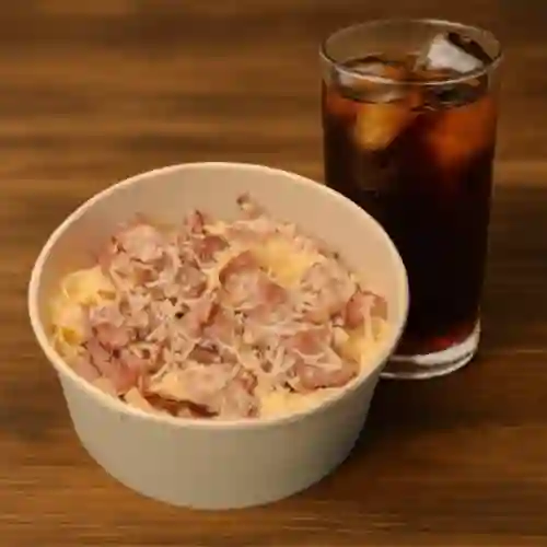 Combo carbonara + bebida