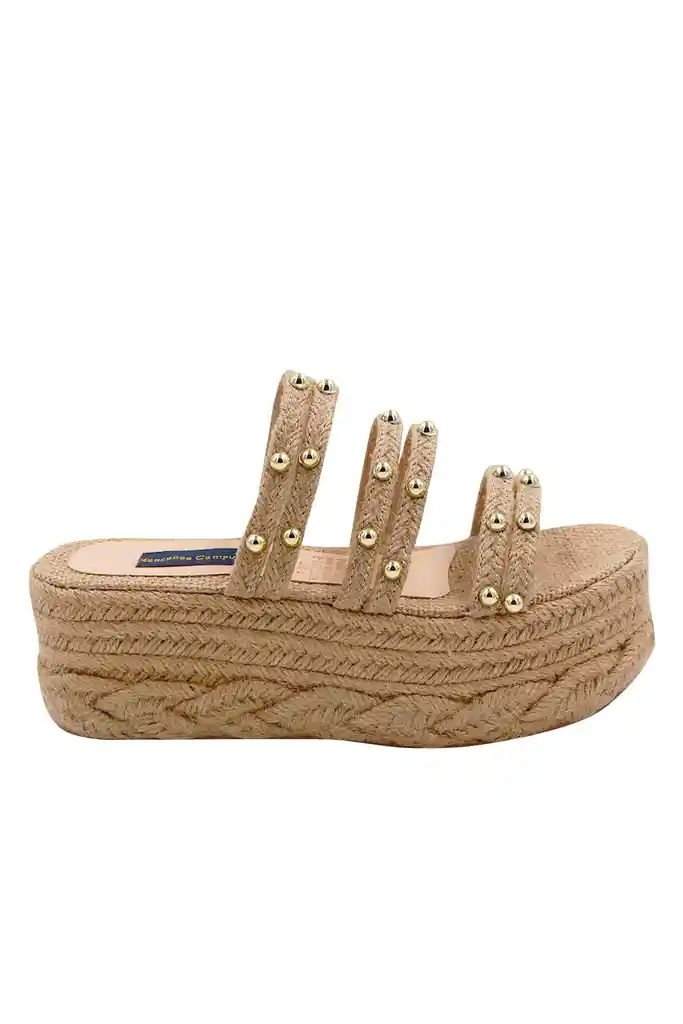 Spadrilla Plataforma Beige Willow