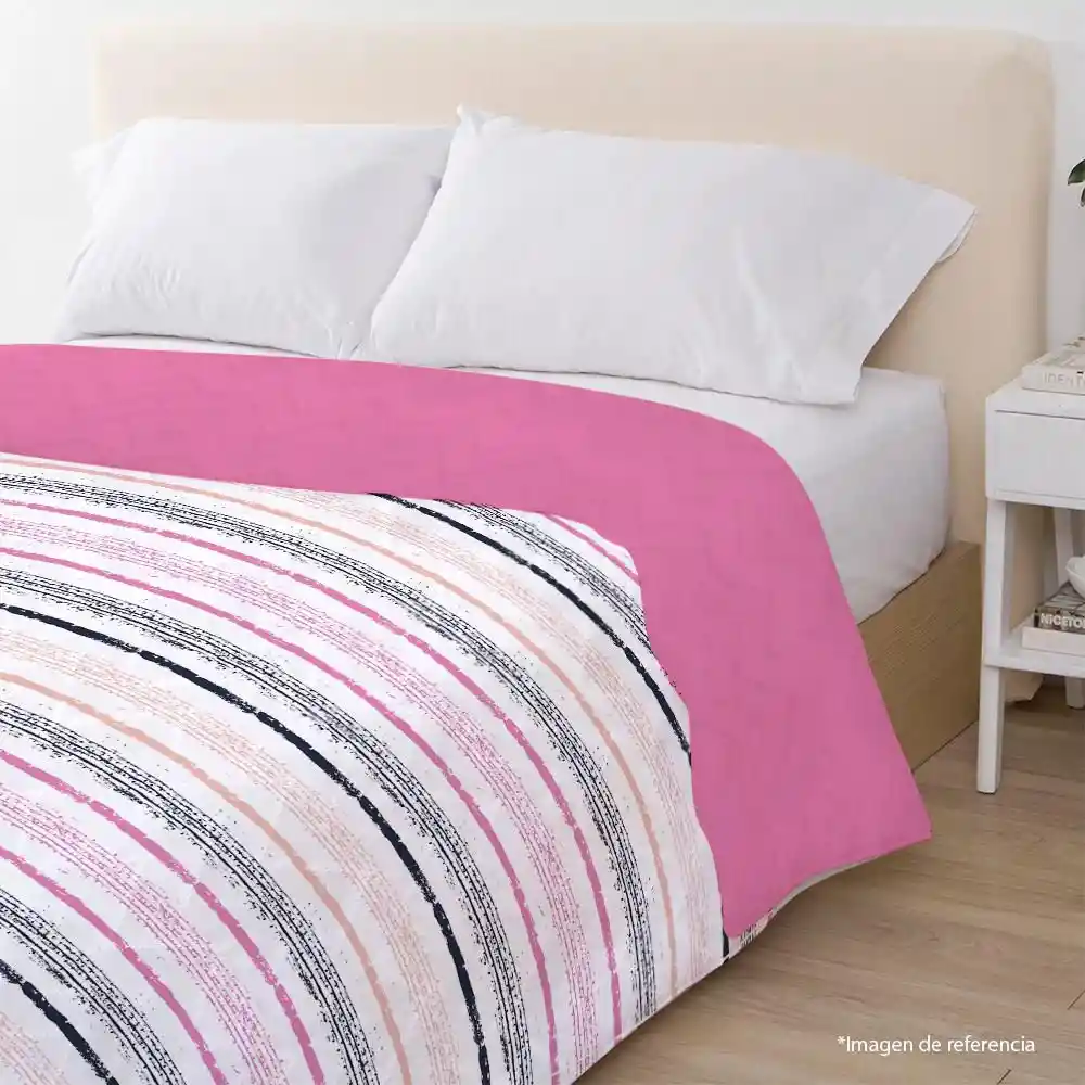 Edredon Estampado Exito Doble (140 X 190 Cm) Poliéster Coky