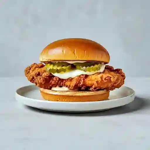 Sandwich De Pollo Apanado