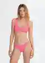 Braga Solene Rosa Talla S Mujer Mango