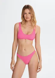 Braga Solene Rosa Talla S Mujer Mango