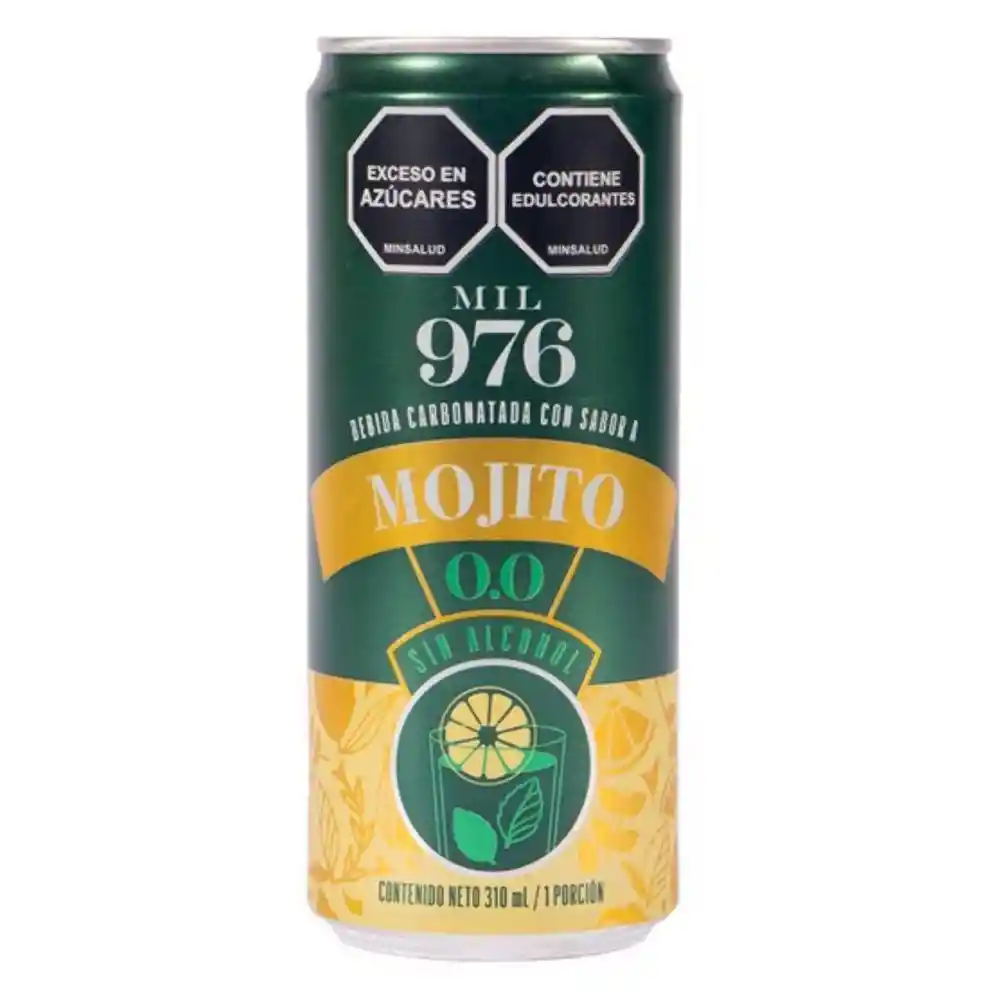 Bebida Mil 976 Carbonatada Sabor Mojito (310 Ml)