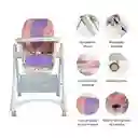 Silla Comedor Aquarella Rosado Bebesit Yy31xp