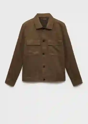 Chaqueta Zonza Verde Talla XL Hombre Mango