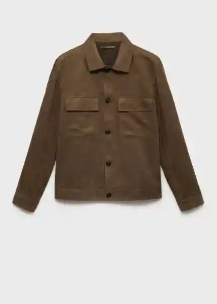 Chaqueta Zonza Verde Talla XL Hombre Mango