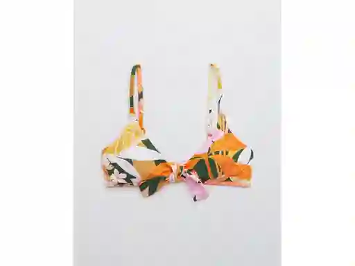American Eagle Top Bikini Aerie Turquesa Alfa Talla Small