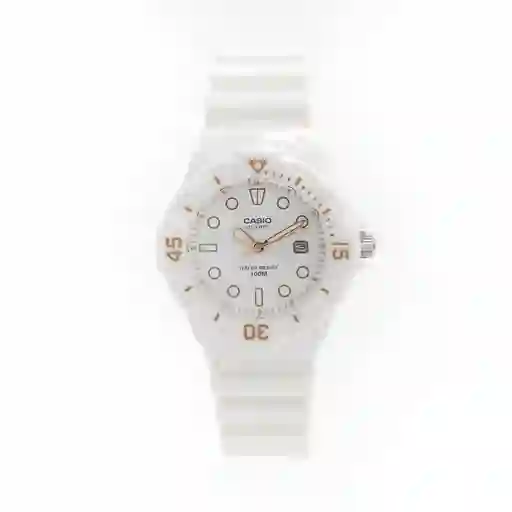 Casio Reloj Lrw-200H-7E2 Para Dama Blanco/ Beige