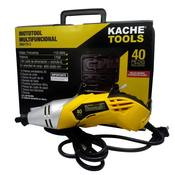 Kache Tools Mototool Multifuncional Amarillo