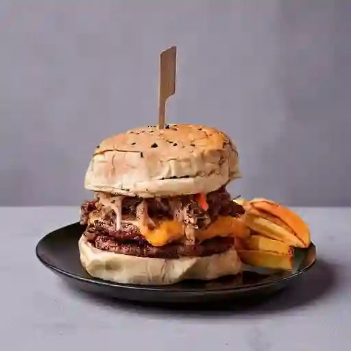 Hamburguesa Rib & Beef