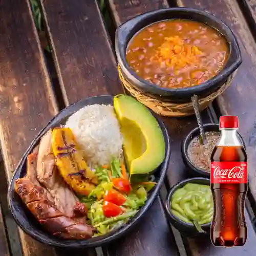 Combo Frijolada Llanera + Coca Cola Original 400 ml