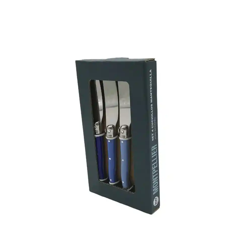 Set X 4 Cuchillos Mantequilla Kw 017sr1ab