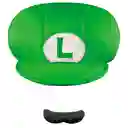 Set Sombrero y Bigote Luigi Sega