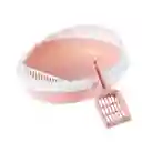 Calabaza Arenera Para Gato Sencilla Estilo Huevo Con Pala