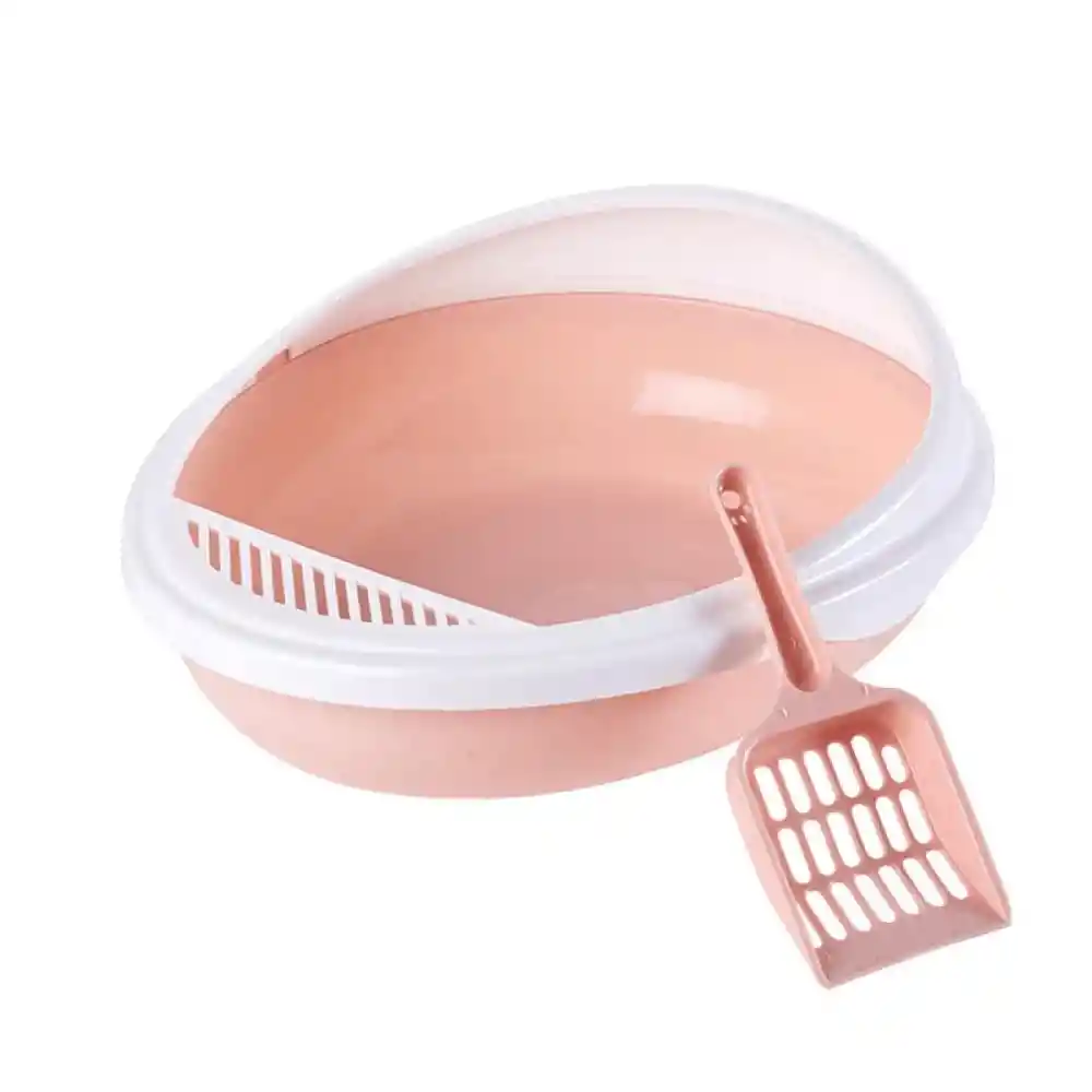 Calabaza Arenera Para Gato Sencilla Estilo Huevo Con Pala