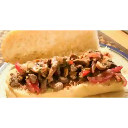 Sándwich Lomo Salteado