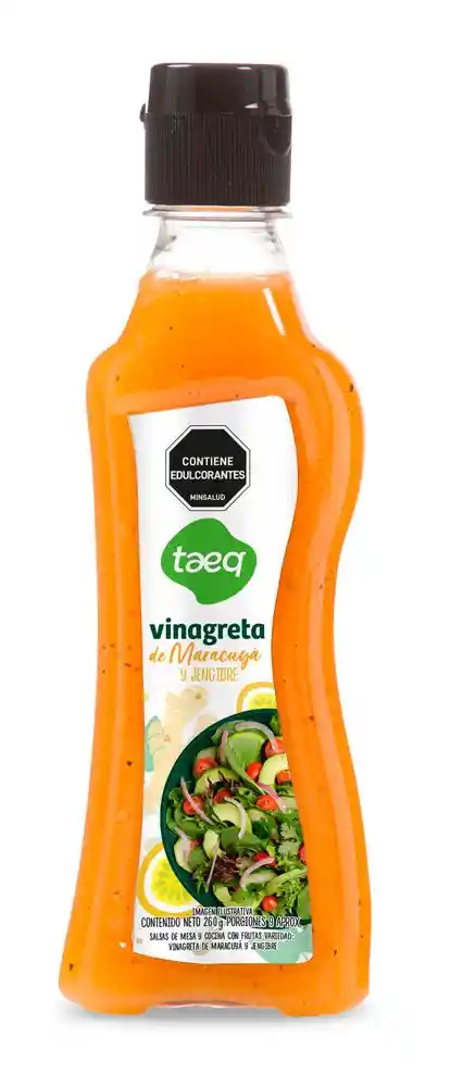 Vinagreta Maracuya y Jengibre Taeq Vinagreta Maracuya y Jengibre (260 Gr)