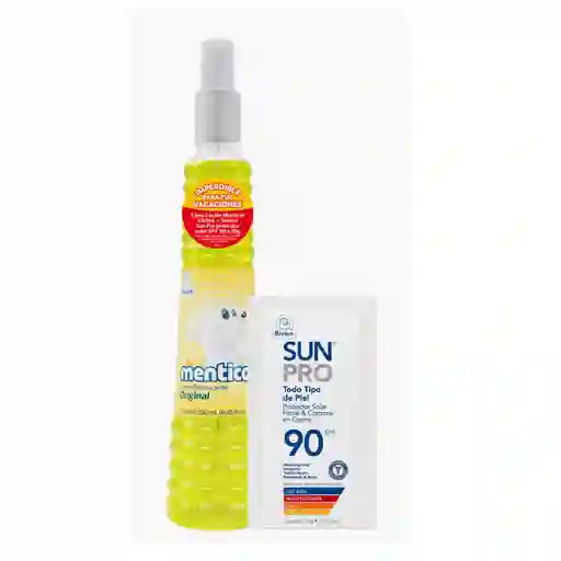 Menticol Original Frasco + Sachet Sunpro