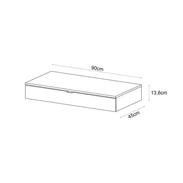 Muebles 2020 Tocador Bali Blanco