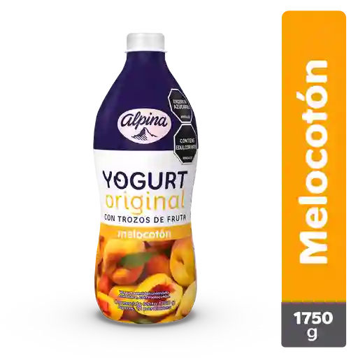  Alpina Yogurt Original Semidescremado con Trozos de Melocotón 