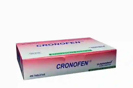 Cronofen Novamed 500 Mg 400 Tabletas (A)