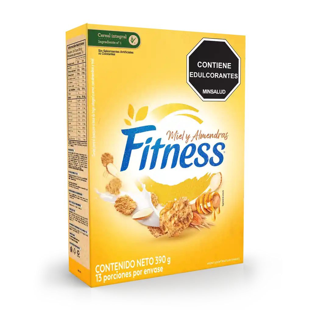 Cereal FITNESS Miel y Almendras x 390g