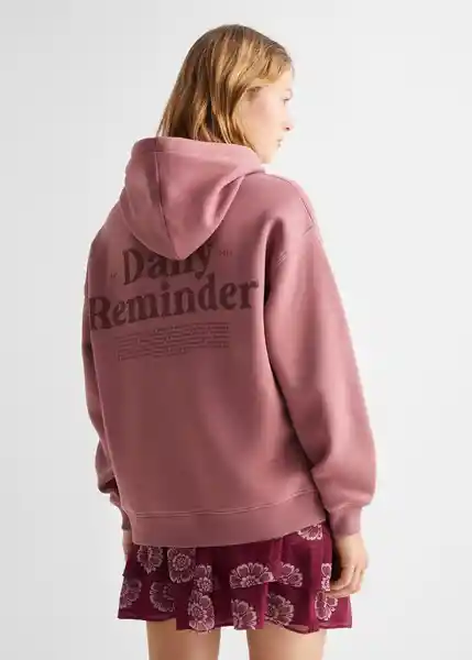 Sudadera Daily Niñas Rosa Talla 22 Mango