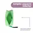 Cosmetiquera Serie Chicas Súper Poderosas Verde Cuadrada Miniso