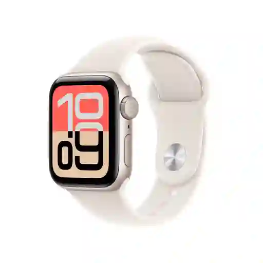 Apple Watch SE 3 GPS Starlight Aluminium Case Band 40 mm S/M