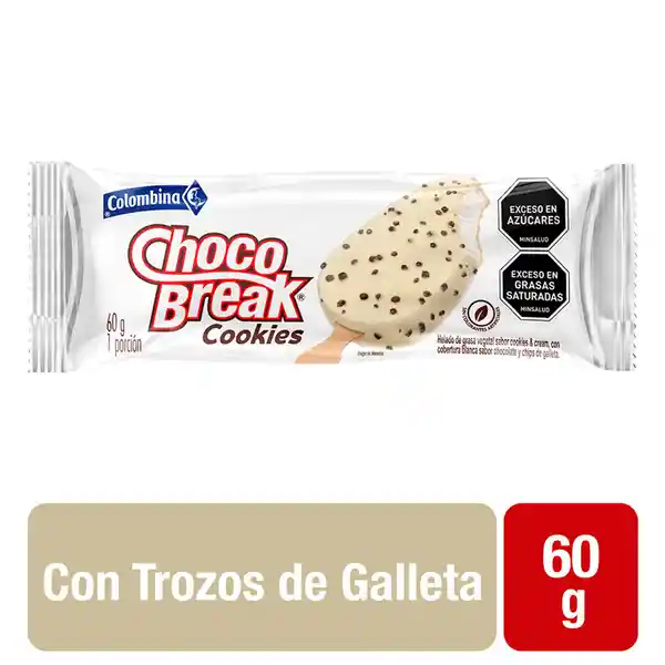 Colombina Paleta Helada Choco Break Cookies