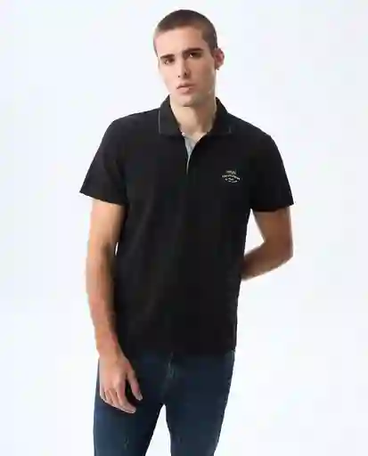 Camiseta Hombre Negro Talla XL 801G005_NEG194004 Americanino