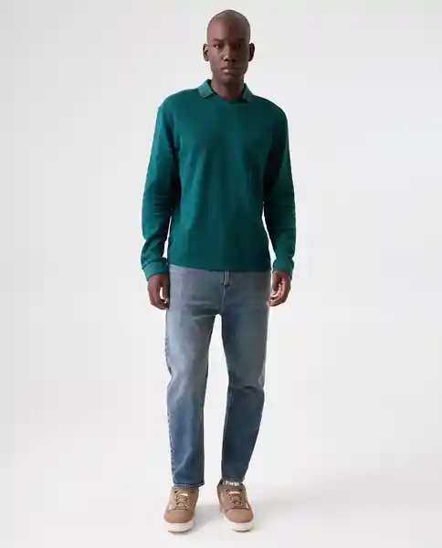 Camiseta Hombre Verde Talla XL 842G024_VER195220 Americanino