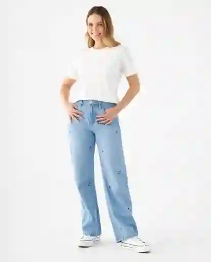 Jean Azul Sereno Claro Talla 16 679F034 Esprit
