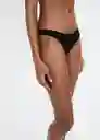 Braga Pami Negro Talla L Mujer Mango