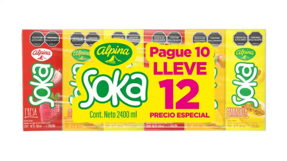 Soka Jugo Surtido 2000 mL